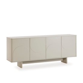 APARADOR SOLEI 4P 180CM CREMA
