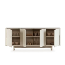 APARADOR SOLEI 4P 180CM CREMA miniatura 5