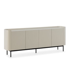 APARADOR WILLA 200CM CREMA