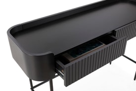 CONSOLA WILLA 120CM NEGRO miniatura 8