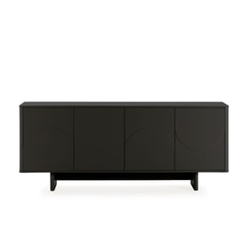 APARADOR SOLEI 4P 180CM NEGRO miniatura 4