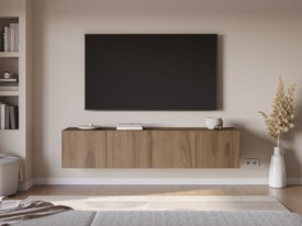 MUEBLE TV DAROCA 4P 180CM ROBLE-UD miniatura 3