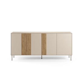 APARADOR MARINA 4P 180CM CREMA/SEPET PIE CREMA miniatura 6
