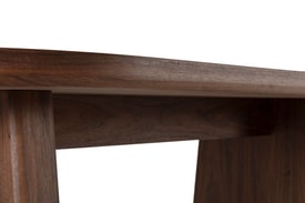 MESA OVAL BLAIR 220CM NOGAL miniatura 4