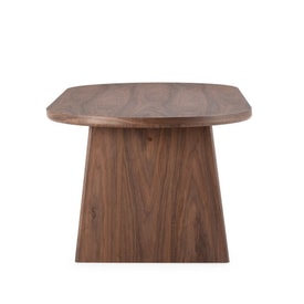 MESA OVAL BLAIR 220CM NOGAL miniatura 7