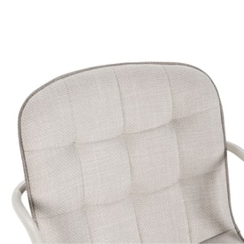 SILLA ANGIE BEIGE/PATA CREMA miniatura 6