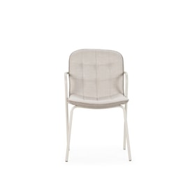 SILLA ANGIE BEIGE/PATA CREMA miniatura 7