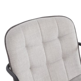 SILLA ANGIE GRIS CLARO/PATA NEGRA miniatura 6