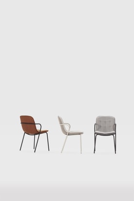 SILLA ANGIE TERRACOTA/PATA NEGRA 4P/CAJA miniatura 3