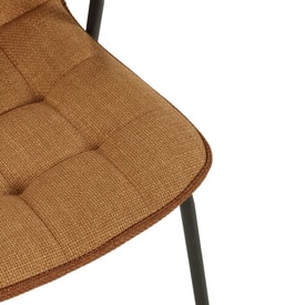 SILLA ANGIE TERRACOTA/PATA NEGRA 4P/CAJA miniatura 6