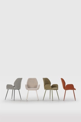 SILLON ANSU GRIS /PATA GRIS OSCURO miniatura 2