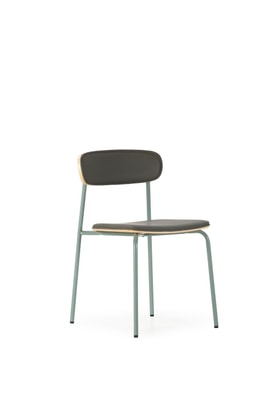 SILLA SAULA VERDE/PATA GRIS AZULADO 2P/CAJA