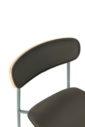 SILLA SAULA VERDE/PATA GRIS AZULADO 2P/CAJA miniatura 6