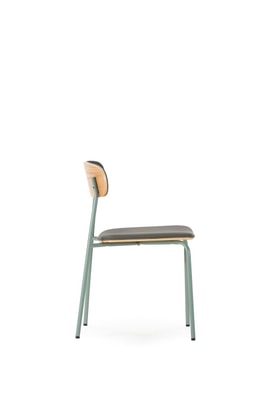 SILLA SAULA VERDE/PATA GRIS AZULADO 2P/CAJA miniatura 8