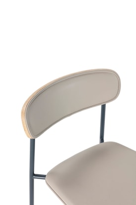 Taburete Saula Beige y Azul Oscuro miniatura 8