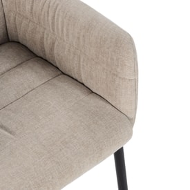 SILLON NAOMI BEIGE 2P/CAJA miniatura 3