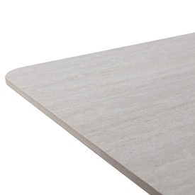 MESA CENTRO GIRATORIA ELVI CREMA/TRAVERTINE miniatura 3
