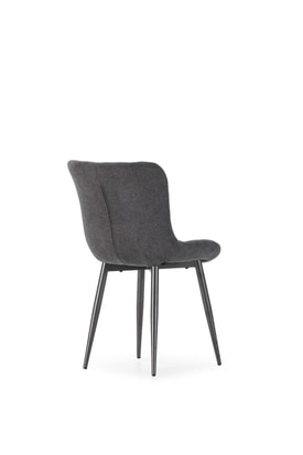 SILLA RUBE GRIS OSCURO/PATA GRIS miniatura 10