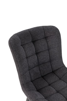 SILLA RUBE GRIS OSCURO/PATA GRIS miniatura 6