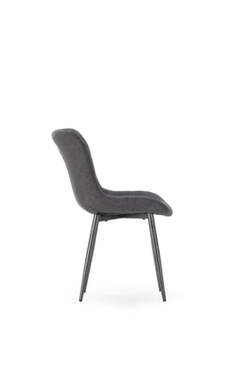 SILLA RUBE GRIS OSCURO/PATA GRIS miniatura 8