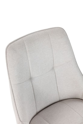 Silla Cloe Beige Patas Negras miniatura 4
