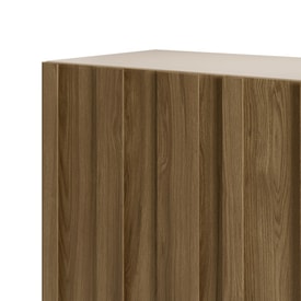 MUEBL.AUX. ALTO MARLO 2P CREMA/ROBLE OSCURO miniatura 6
