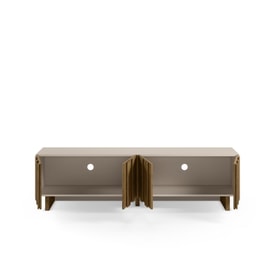 MUEBLE TV MARLO 4P 180CM CREMA/ROBLE OSCURO miniatura 3