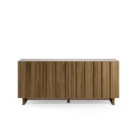 APARADOR MARLO 4P 180CM CREMA/ROBLE OSCURO miniatura 5