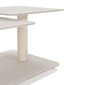 Mesa de centro giratoria Elvi Crema miniatura 3