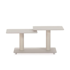 Mesa de centro giratoria Elvi Crema miniatura 5