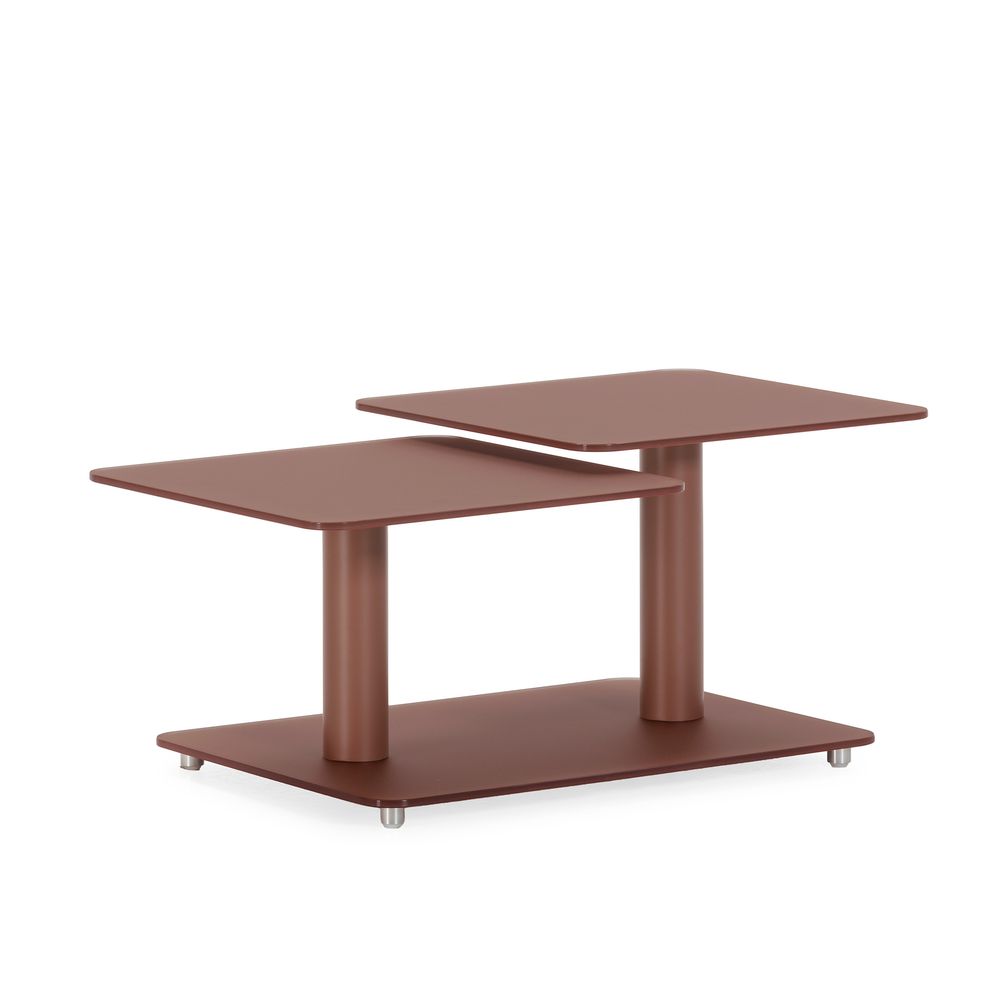 MESA CENTRO GIRATORIA ELVI TERRACOTA