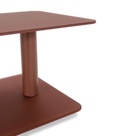 MESA CENTRO GIRATORIA ELVI TERRACOTA miniatura 3