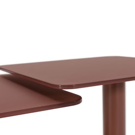 MESA CENTRO GIRATORIA ELVI TERRACOTA miniatura 4