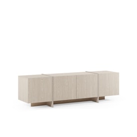 MUEBLE TV VIVIAN 4P PUSULA/CREMA