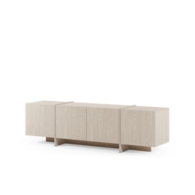 MUEBLE TV VIVIAN 4P PUSULA/CREMA miniatura 6