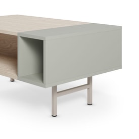MESA CENTRO THEA PUSULA/VERDE PIE CREMA miniatura 3