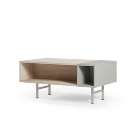 MESA CENTRO THEA PUSULA/VERDE PIE CREMA miniatura 4