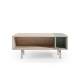 MESA CENTRO THEA PUSULA/VERDE PIE CREMA miniatura 5