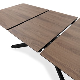MESA RECT. EXT. ADINA 190/250CM ROBLE-UD PATA META miniatura 11