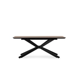 MESA RECT. EXT. ADINA 190/250CM ROBLE-UD PATA META miniatura 12