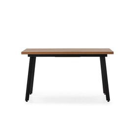 MESA RECT. EXT. BLAU 138/178CM ROBLE-UD PATA METAL miniatura 10