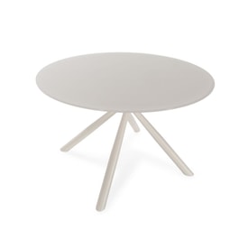 MESA REDONDA LEXA 120CM CREMA PIE CREMA miniatura 7