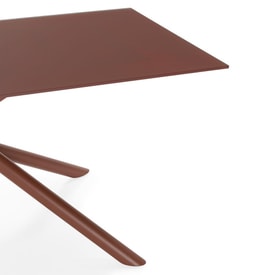 MESA RECT. LEXA 180CM TERRACOTA PIE TERRACOTA miniatura 3