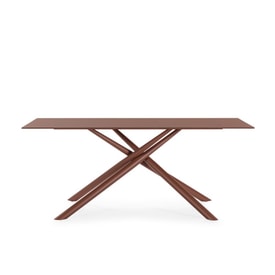 MESA RECT. LEXA 180CM TERRACOTA PIE TERRACOTA miniatura 5