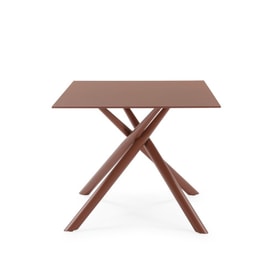 MESA RECT. LEXA 180CM TERRACOTA PIE TERRACOTA miniatura 6