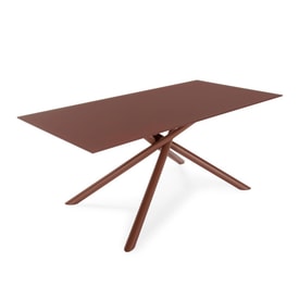 MESA RECT. LEXA 180CM TERRACOTA PIE TERRACOTA miniatura 8