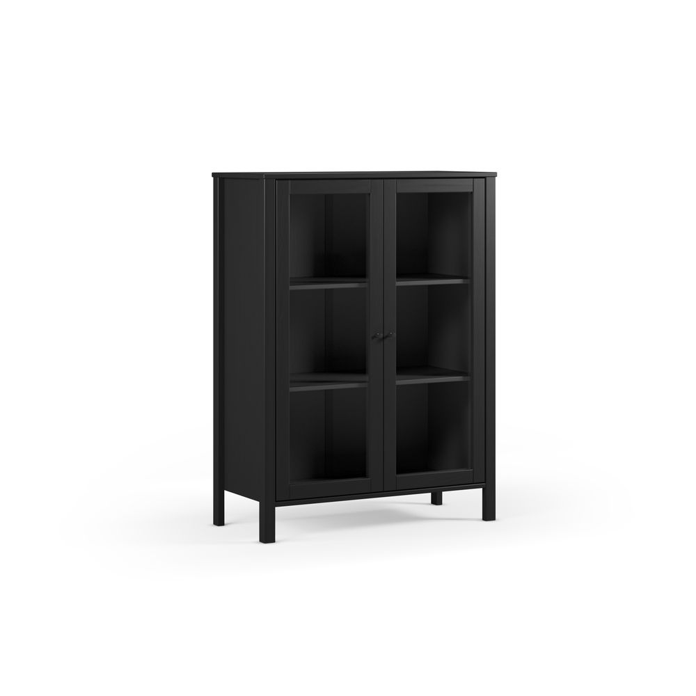 MUEBL.AUX. ALESSANDRA 2P NEGRO