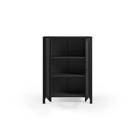 MUEBL.AUX. ALESSANDRA 2P NEGRO miniatura 2
