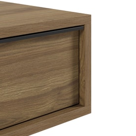 Mesita suspendida Jane 1 cajón roble miniatura 4