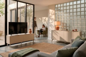 MUEBLE TV JADEN 2P 150CM CREMA/ROBLE miniatura 3